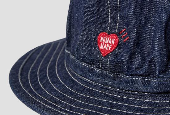 25SS 휴먼메이드 버킷햇 데님  HM29GD001 블루 - HUMANMADE