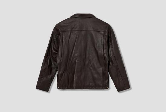 25SS 네이버후드 가죽 자켓 251SZNH JKM01 BR - NEIGHBORHOOD