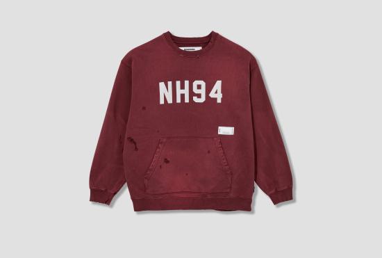 25SS 네이버후드 긴팔 티셔츠 251OKNH CSM01 BU