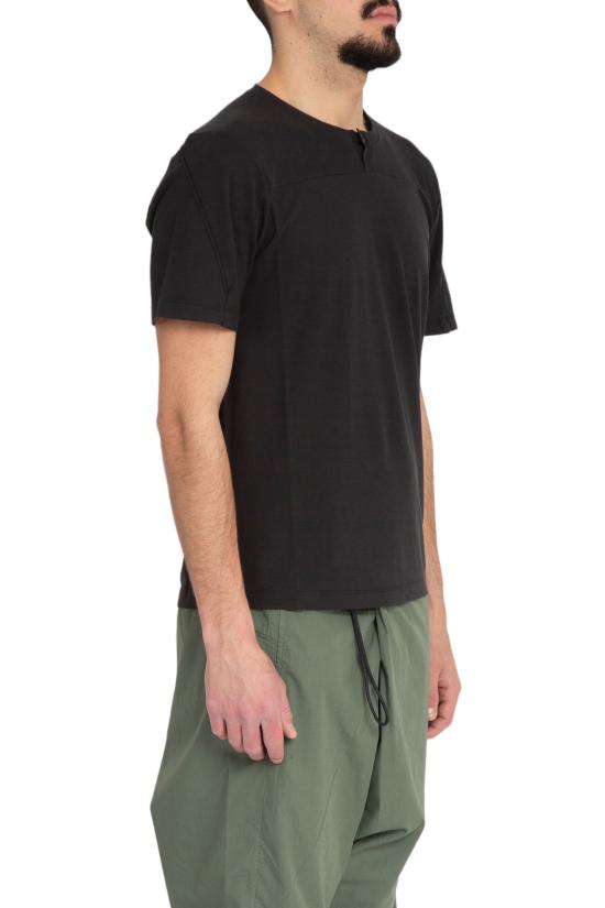  트렌짓 반팔 티셔츠 CFUTRW4390 U10 Black - TRANSIT