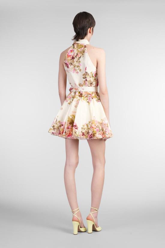 25SS Hemant & Nandita 숏 원피스 415724 HN SAMA 5766 Beige - OTHER BRANDS