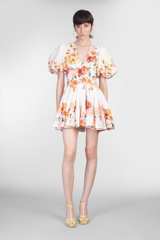 25SS Hemant & Nandita 숏 원피스 420827 HN SABA 960 MULTICOLOR