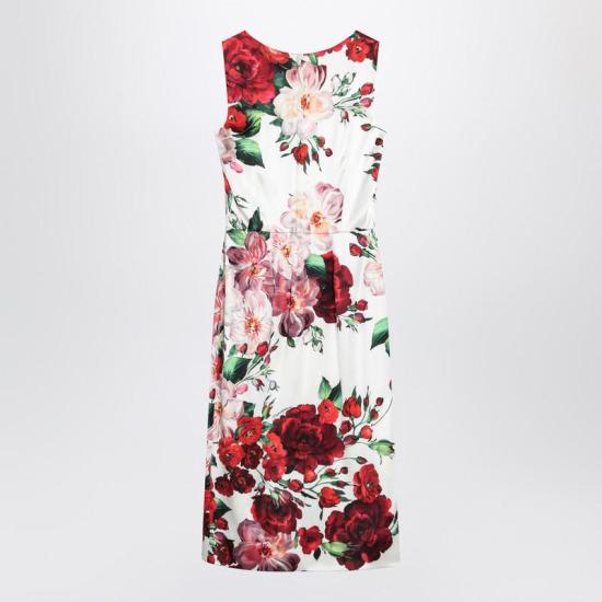 25SS 돌체앤가바나 미디 원피스 F6ZJ6TFSIB4 Q DOLCE HA5PD MULTICOLOR - DOLCE & GABBANA