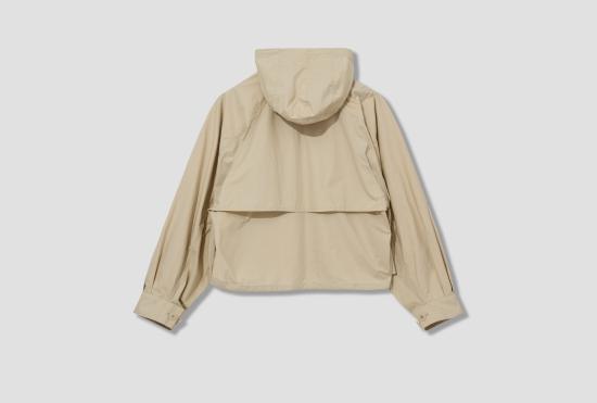 25SS 르메르 자켓 낙하산 블루종 - WR 라이트 벤틸® 코튼 OW1115 LF1371 베이지 - LEMAIRE