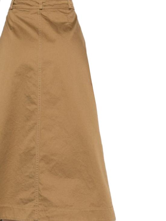 25SS 생로랑 미디 스커트 817344 Y04VY2100 CHATAIN - SAINT LAURENT