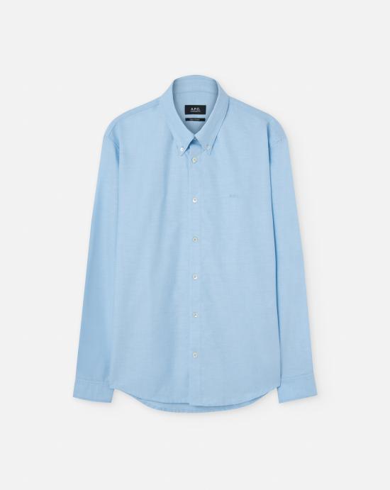 25SS 아페쎄 셔츠 COECKH12499 IAB Bleu clair