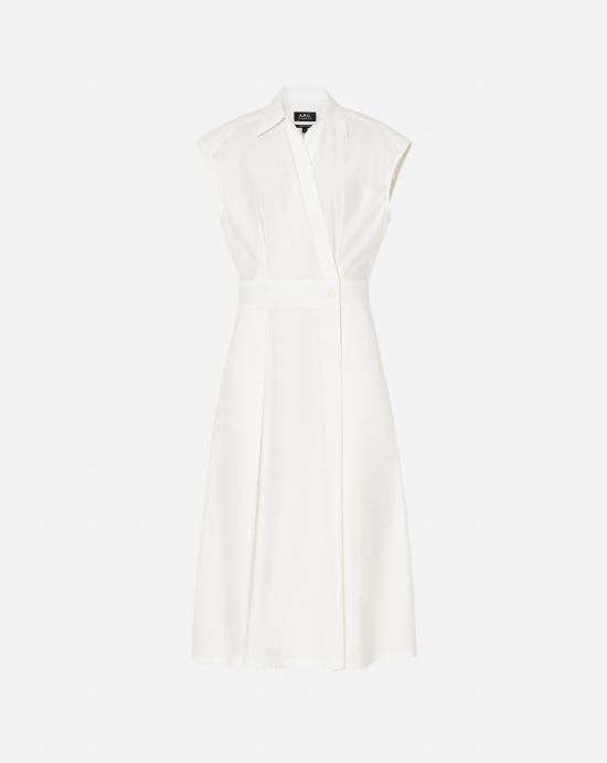 25SS 아페쎄 미디 원피스 COEVDF35149 AAB White