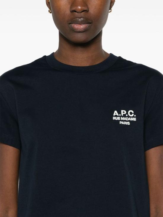 25SS 아페쎄 블라우스 COHBMF26389 TIQ Blue - A.P.C.