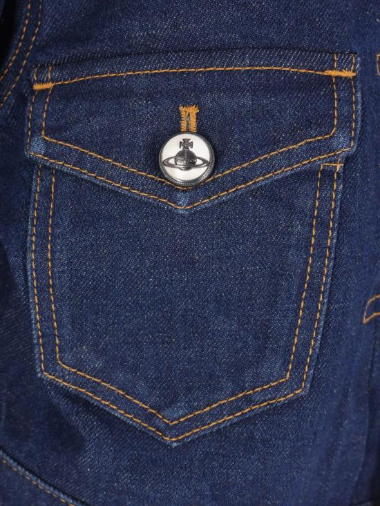 25SS 비비안웨스트우드 자켓 19010018 W0162K406 Blue - VIVIENNE WESTWOOD