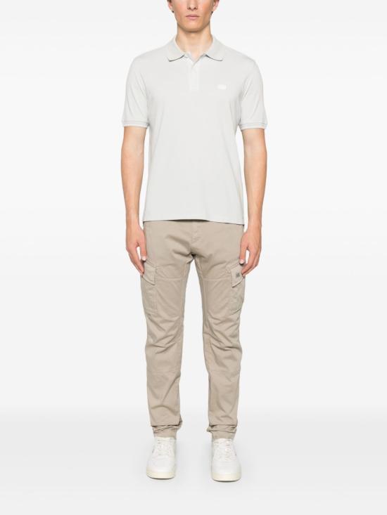 25SS 씨피 컴퍼니 반팔 티셔츠 18CMPL130A006263G 800 Blue fox - C.P. COMPANY