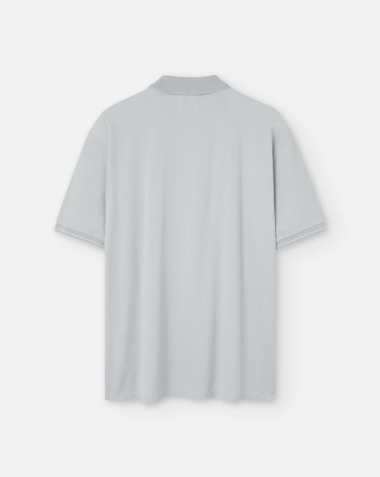 25SS 씨피 컴퍼니 반팔 티셔츠 18CMPL130A006263G 800 Blue fox - C.P. COMPANY