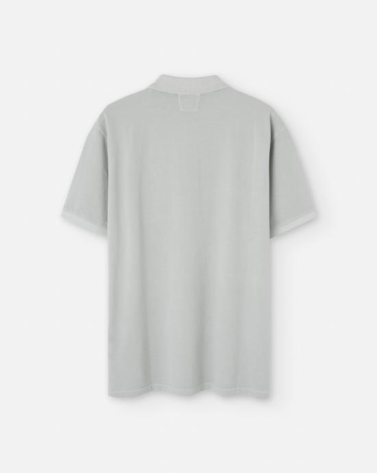 25SS 씨피 컴퍼니 폴로 티셔츠 18CMPL180A110300R 800 Blue fox - C.P. COMPANY