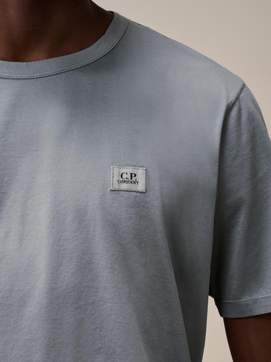 25SS 씨피 컴퍼니 반팔 티셔츠 18CMTS087A 006374G 872 STORMY WEATHER DOM - C.P. COMPANY