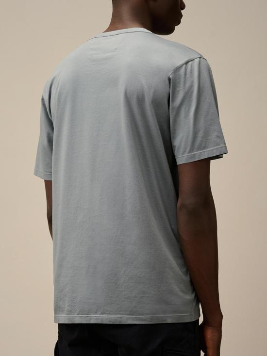 25SS 씨피 컴퍼니 반팔 티셔츠 18CMTS087A 006374G 872 STORMY WEATHER DOM - C.P. COMPANY