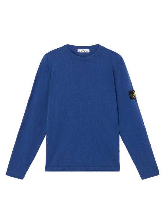 25SS 스톤 아일랜드 스웨터 K1S155100052S00B0V1022 BRIGHT BLUE DOM