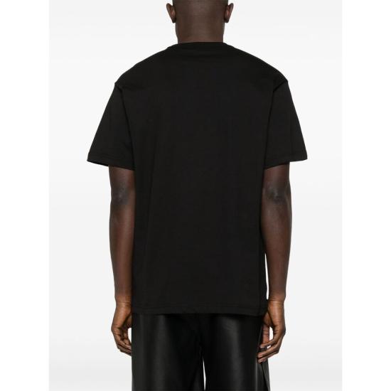 25SS 베르사체 반팔 티셔츠 78GAHT01CJ00T G89 BLACK DOM - VERSACE