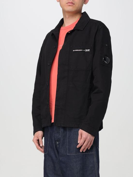 25SS 씨피 컴퍼니 자켓 18CMOS200A006273G999 BLACK DOM - C.P. COMPANY