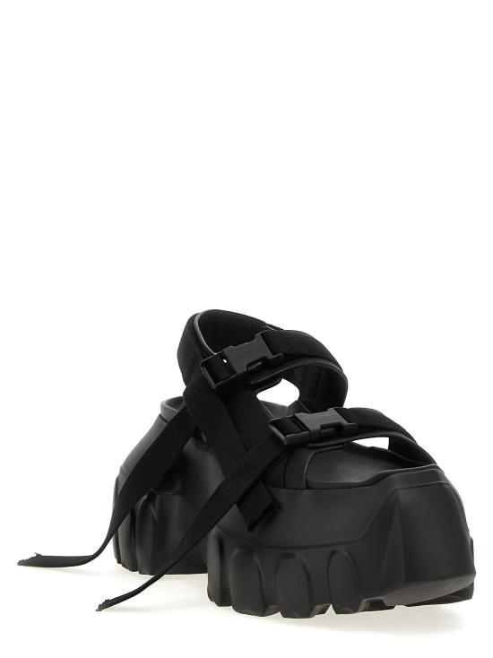 25SS 릭 오웬스 샌들 RP01E7866LOO99 Black - RICK OWENS