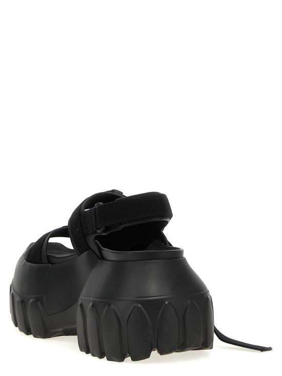 25SS 릭 오웬스 샌들 RP01E7866LOO99 Black - RICK OWENS