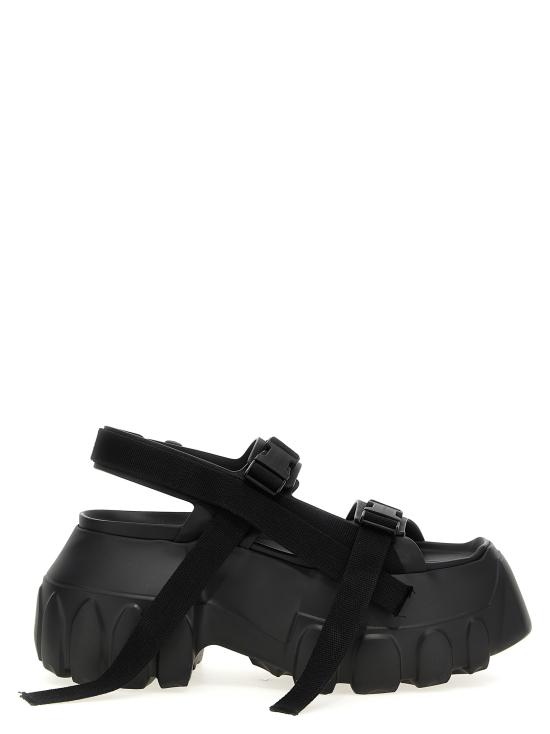 25SS 릭 오웬스 샌들 RP01E7866LOO99 Black