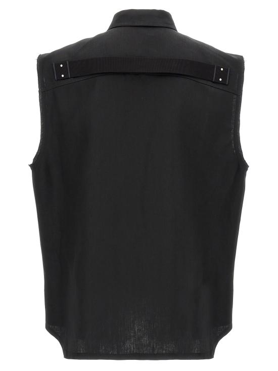 25SS 릭 오웬스 반팔 셔츠 RR01E5708TWL09 Black - RICK OWENS