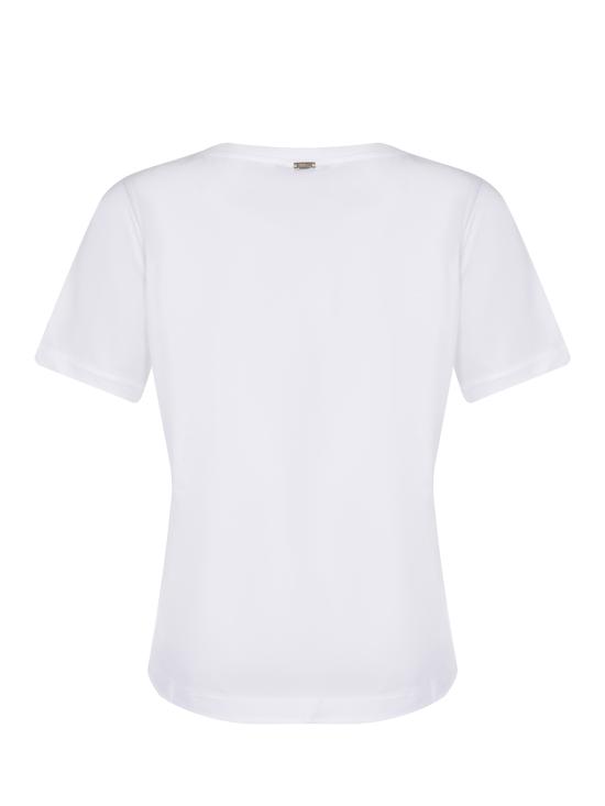 25SS 에르노 반팔 티셔츠 JG000273D 52058 1000 1000 bianco Bianco - HERNO