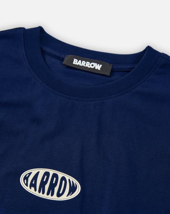 25SS 바로우 반팔 티셔츠 S5BWUATH066 BW033 Insigna blue - BARROW