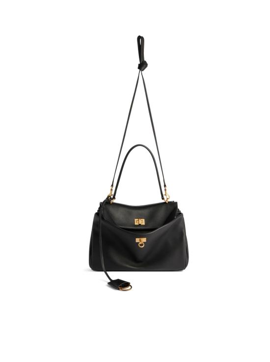 25FW 발렌시아가 숄더백 7897792AA4V1000 BLACK DOM - BALENCIAGA