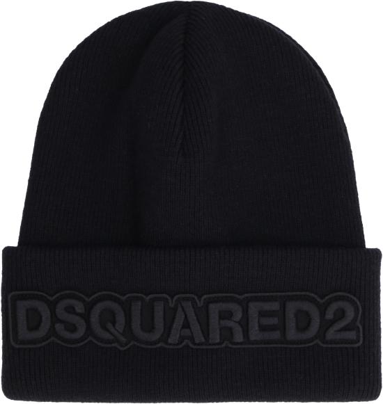 24FW 디스퀘어드2 비니 KNM000115040001 M084 BLACK - DSQUARED2