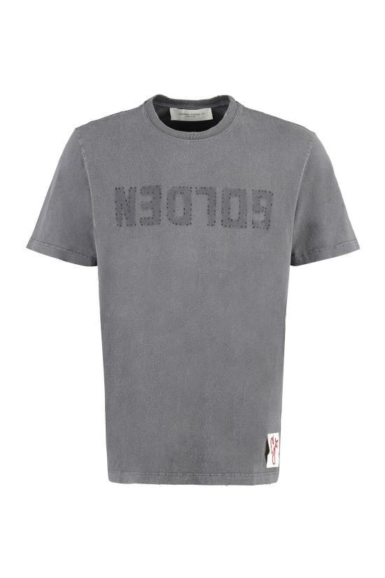  골든구스 반팔 티셔츠 GMP01220P000671 60318 GREY