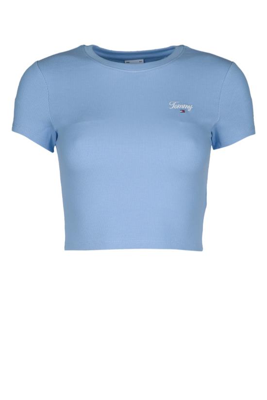 토미진 반팔 티셔츠 DW0DW17986 C3S MODERATEBLUE