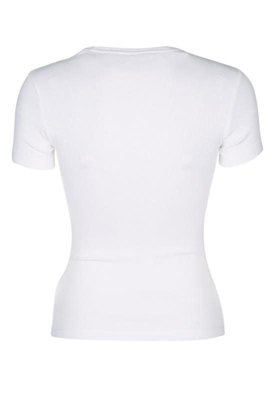 24SS 토미진 반팔 티셔츠 DW0DW17881 YBR WHITE - TOMMY JEANS