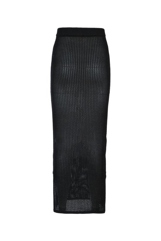  토미진 롱 스커트 DW0DW17878 BDS BLACK - TOMMY JEANS