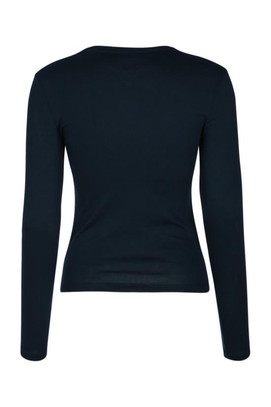  토미진 긴팔 티셔츠 DW0DW17840 C1G DARKNIGHTNAVY - TOMMY JEANS