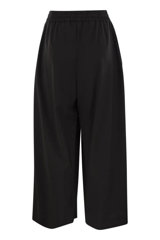 25FW 위켄드막스마라 스트레이트 팬츠 2425136071600 002 BLACK - WEEKEND MAX MARA