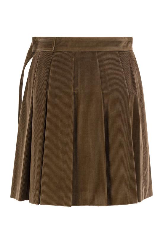 25FW 위켄드막스마라 숏 스커트 2425106042600 023 NOCCIOLA - WEEKEND MAX MARA