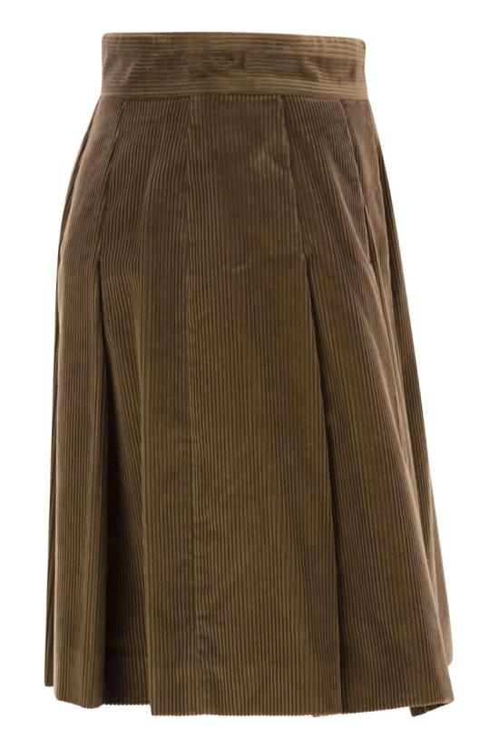 25FW 위켄드막스마라 숏 스커트 2425106042600 023 NOCCIOLA - WEEKEND MAX MARA