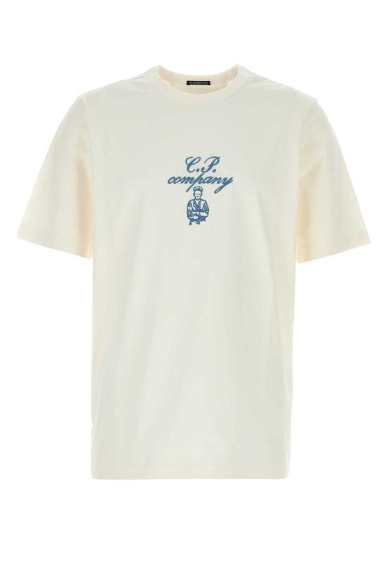 25SS 씨피 컴퍼니 반팔 티셔츠 18CMTS109A110301W 103 WHITE