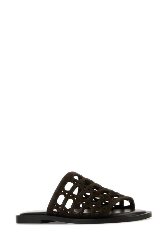 25SS 살바토레 페라가모 뮬/슬리퍼 029925782447M TMORO BROWN - SALVATORE FERRAGAMO