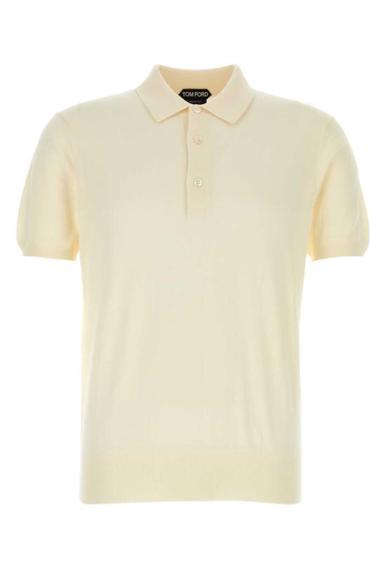 25SS 톰포드 폴로 티셔츠 KPS004YMC024S25 AW003 YELLOW