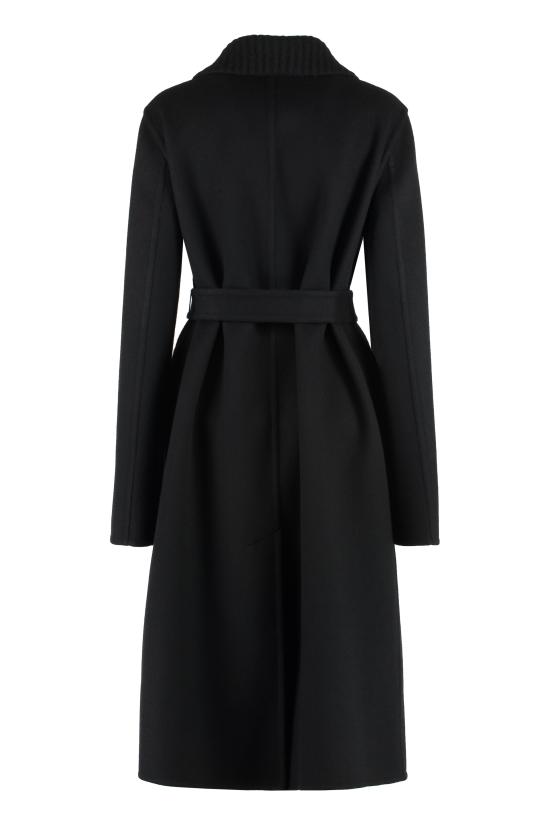 23SS 질샌더 코트 J52AA0001J40028 001 BLACK - JIL SANDER