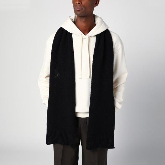 24FW 질샌더 머플러/스카프 J47ZZ0122J14732 001 BLACK - JIL SANDER