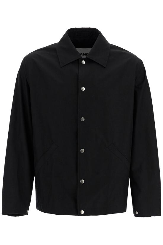 25SS 질샌더 자켓 J23BN0003J45026 001 BLACK