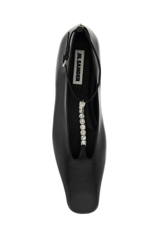  질샌더 플랫 슈즈 J15WZ0021P4864 001 BLACK - JIL SANDER