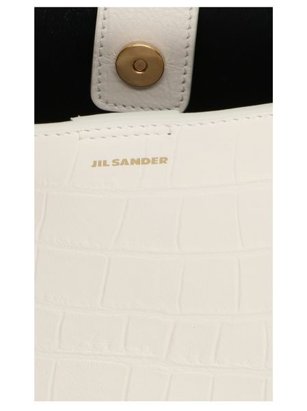  질샌더 크로스백 J07WG0001P5359 105 WHITE - JIL SANDER