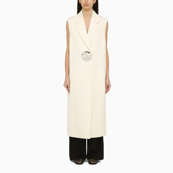 24SS 질샌더 자켓 J02FB0114J65005 105 WHITE