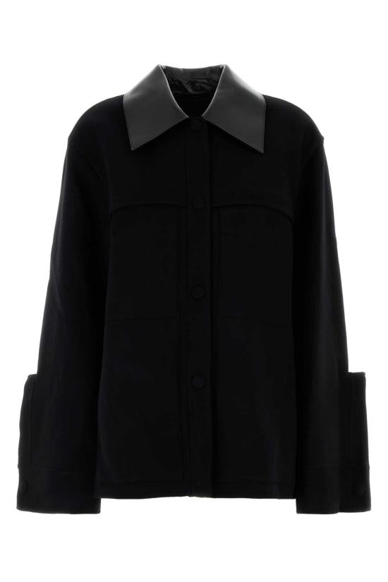 25SS 질샌더 자켓 J02BN0199J40035 001 BLACK