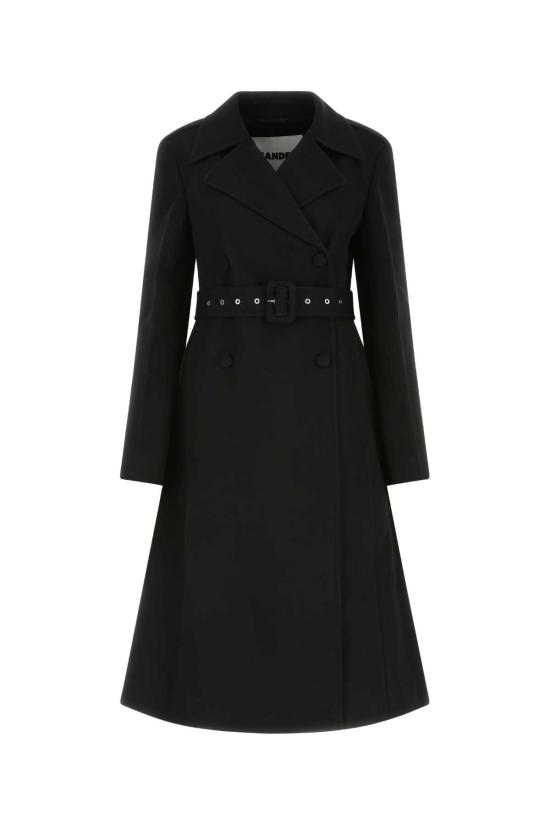  질샌더 코트 J02AA0001J70024 001 BLACK