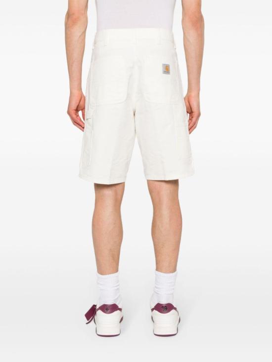  칼하트 WIP 싱글 니 쇼츠 I027942 D602 WHITE - CARHARTT WIP