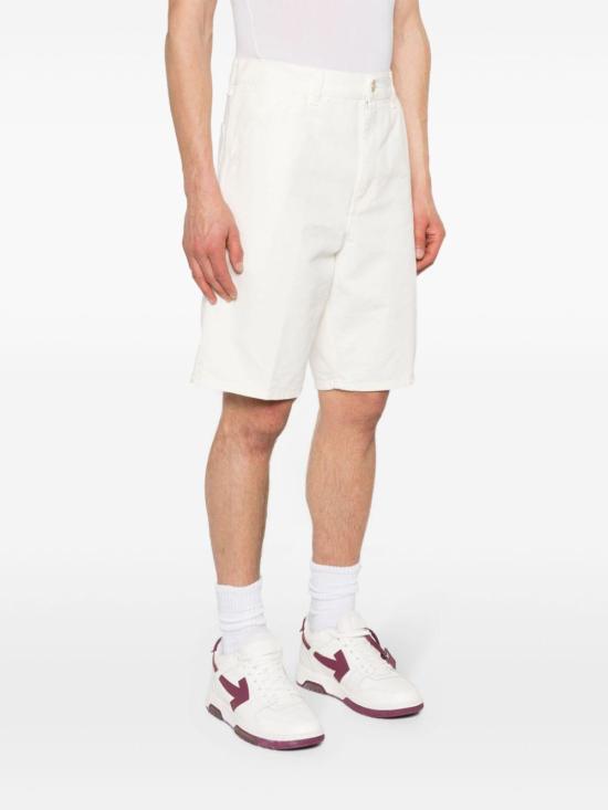  칼하트 WIP 싱글 니 쇼츠 I027942 D602 WHITE - CARHARTT WIP